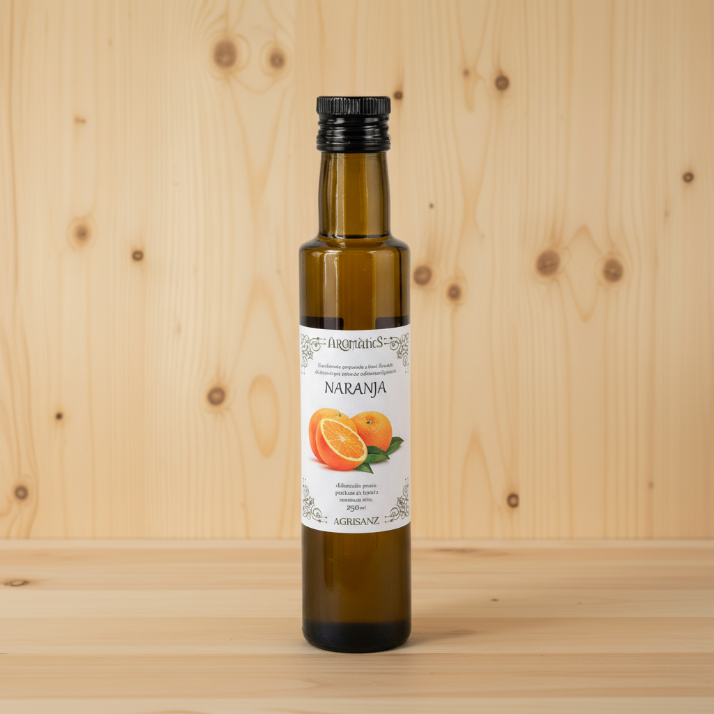Aceite Naranja - fondo Amaia Flor