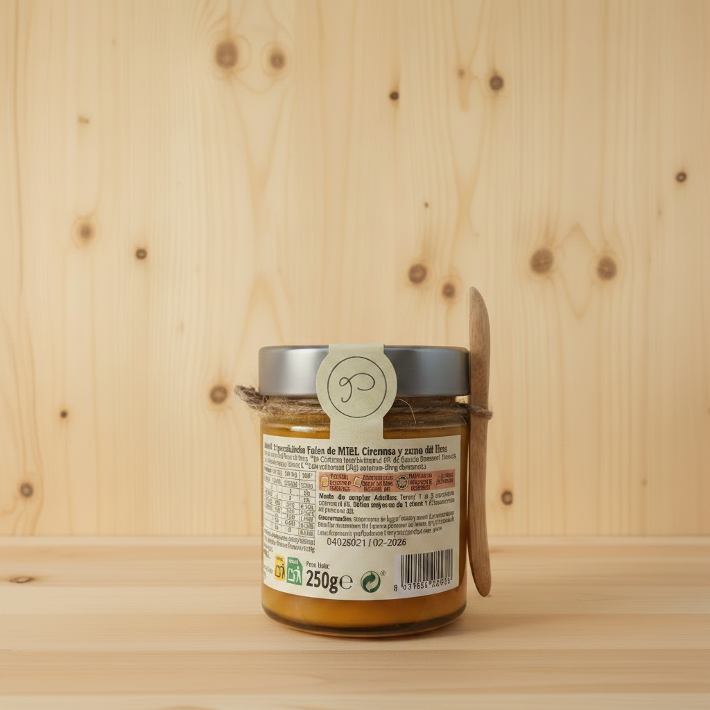 Miel Cremosa con Polen de Flores y Cúrcuma Antioxidante — PRIMO